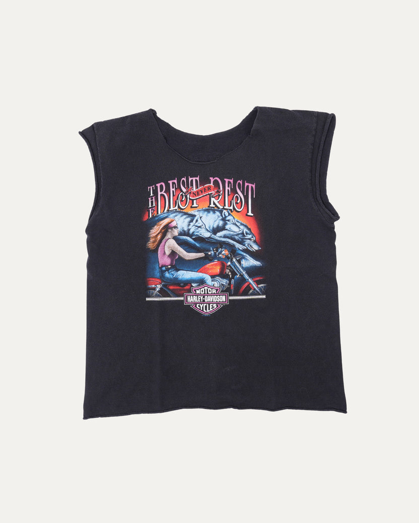 Harley Davidson Best Rest Cutoff T-Shirt