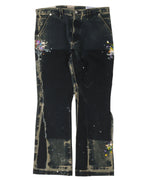 Paint Splatter Carpenter Flare Pants