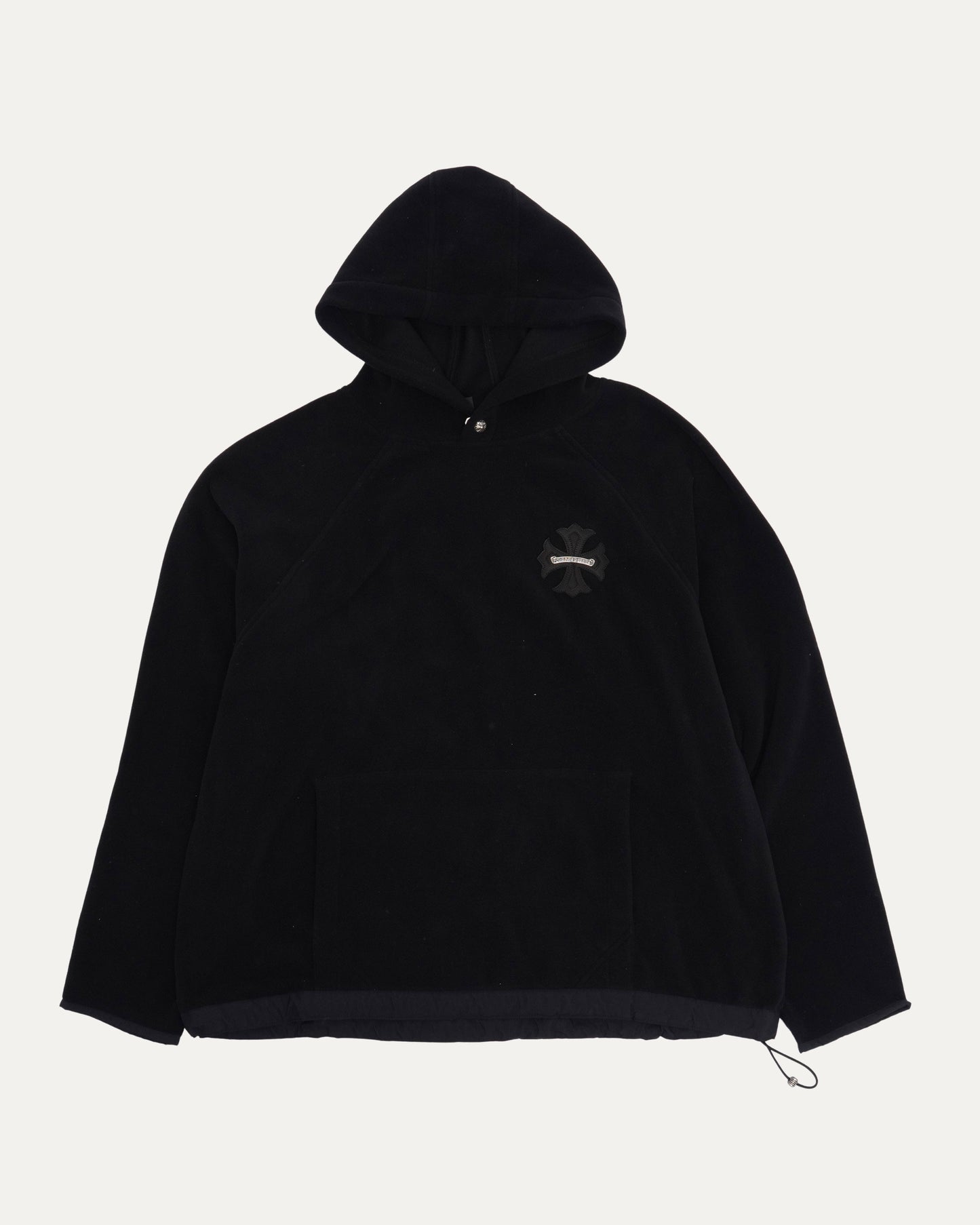 Fleece Plus Cross Patch Hoodie