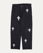 Cross Patch Carpenter Pants