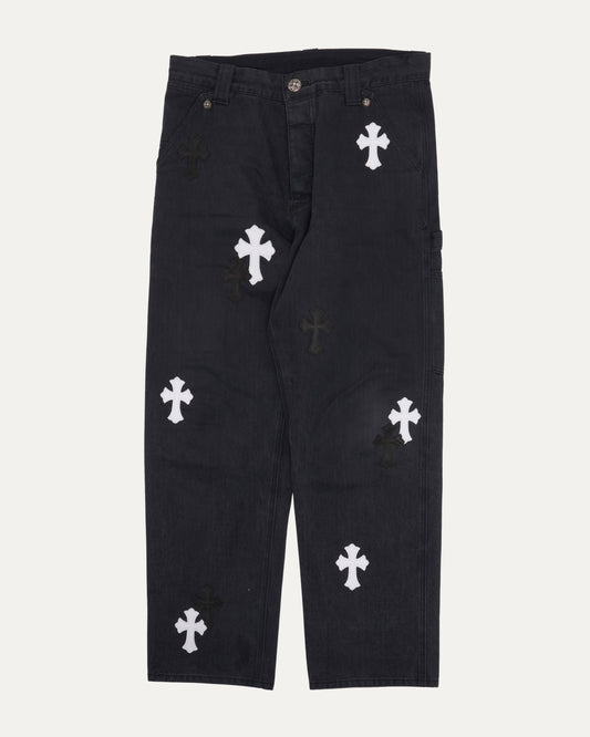 Cross Patch Carpenter Pants