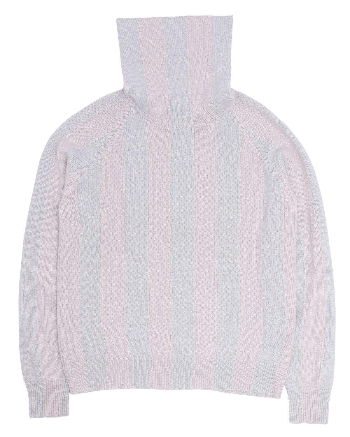 Striped Cashmere Turtleneck
