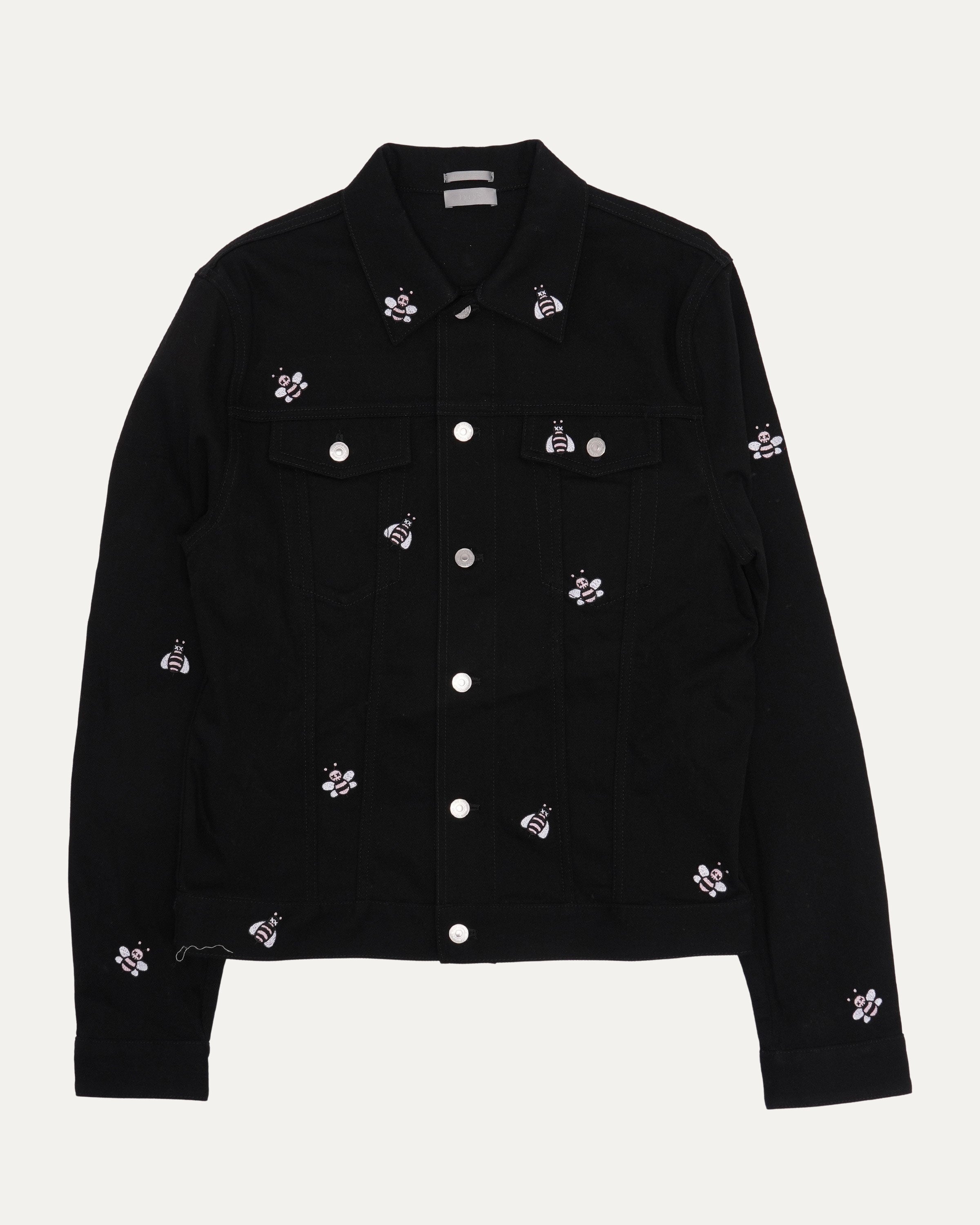 Dior Kaws Bee Embroidered Denim Trucker Jacket – Justin Reed
