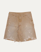 Cut Off Double Knee Shorts