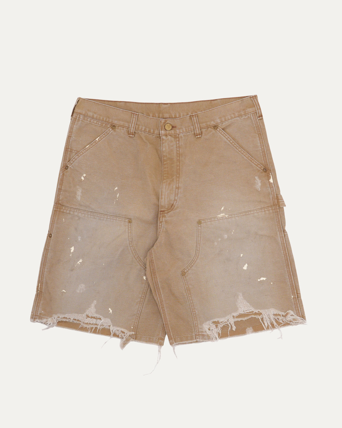 Cut Off Double Knee Shorts