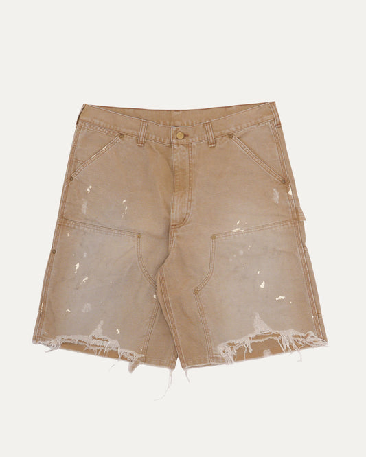 Cut Off Double Knee Shorts