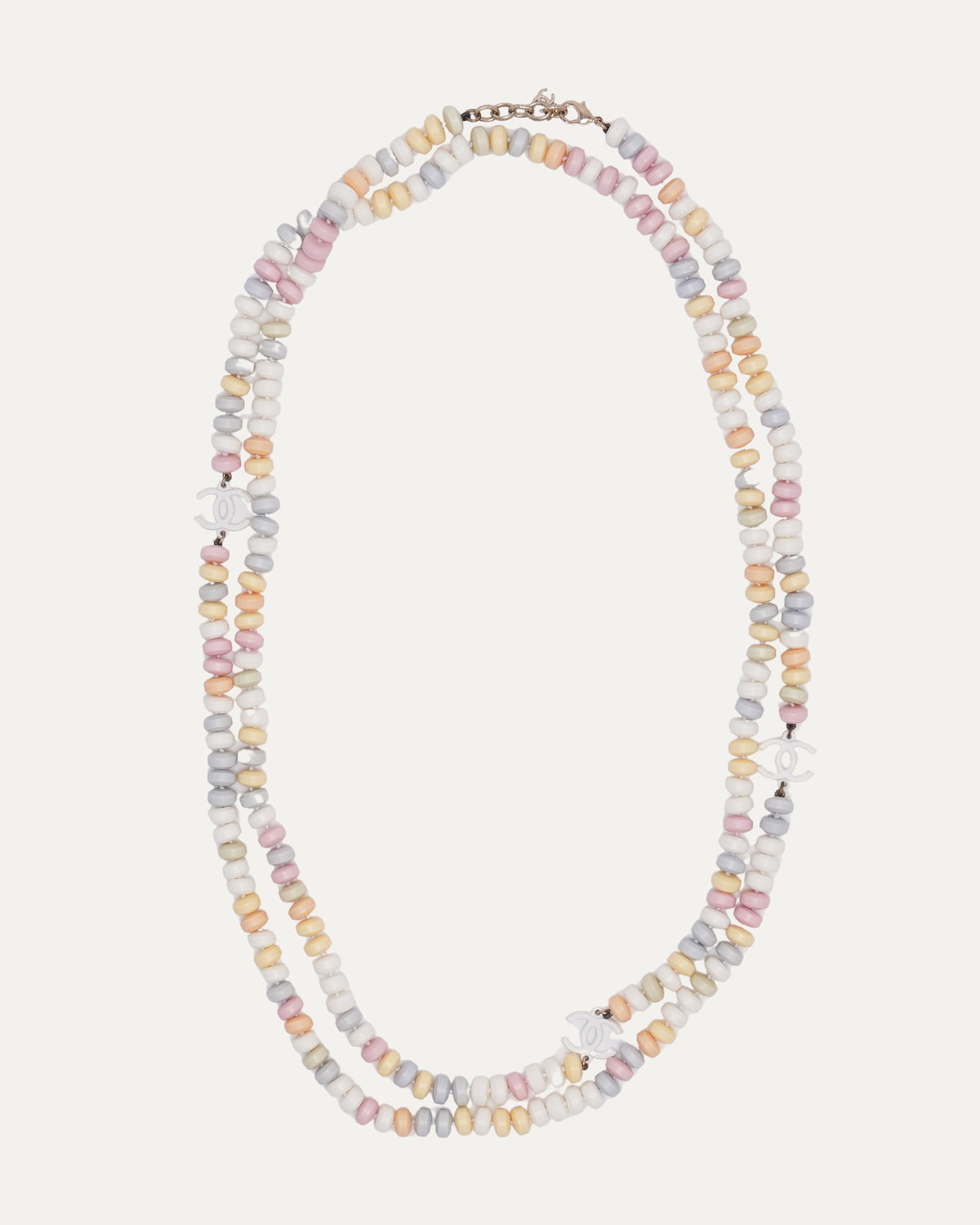 SS14 Multicolor Resin CC Candy Supermarket Sweetie Triple Strand Necklace