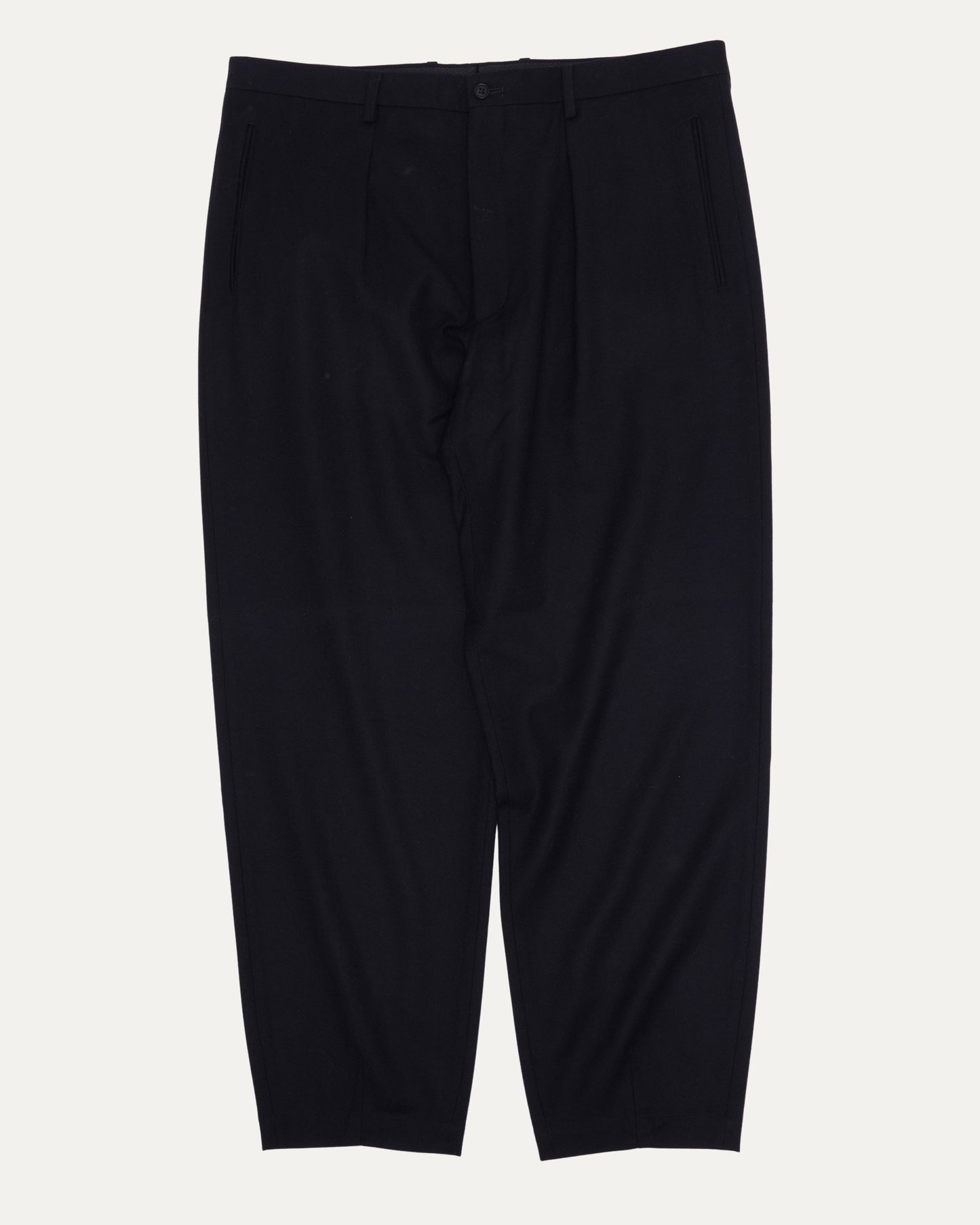 Pleated Wool Trousers