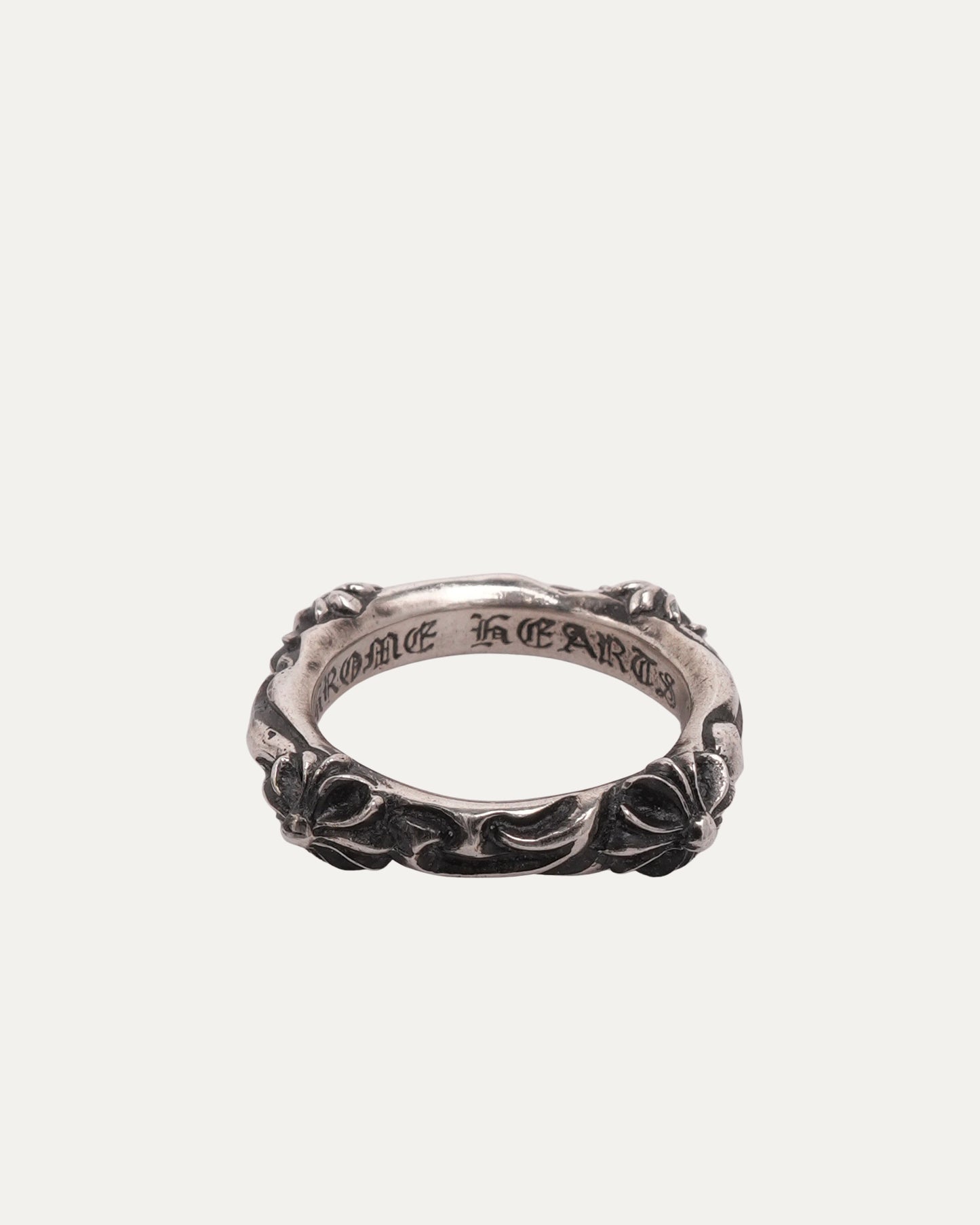 Plus Cross Scroll Ring