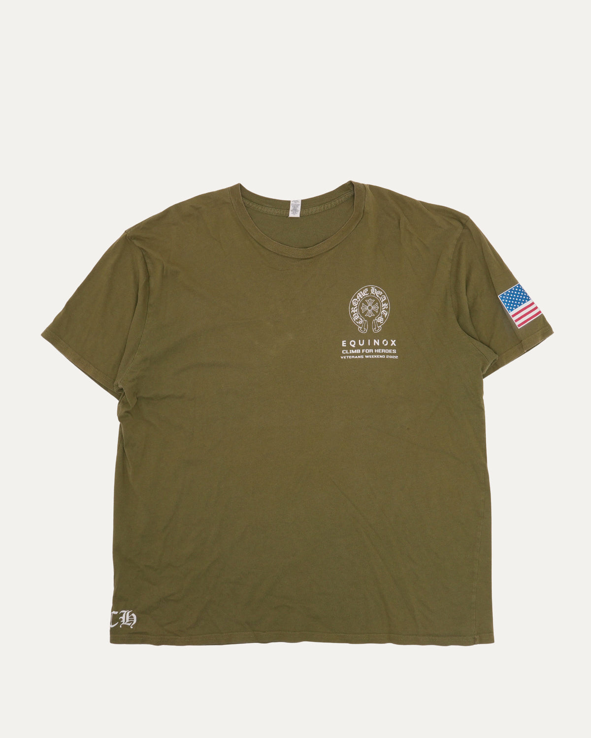 Climb For Heroes Horseshoe Logo T-Shirt