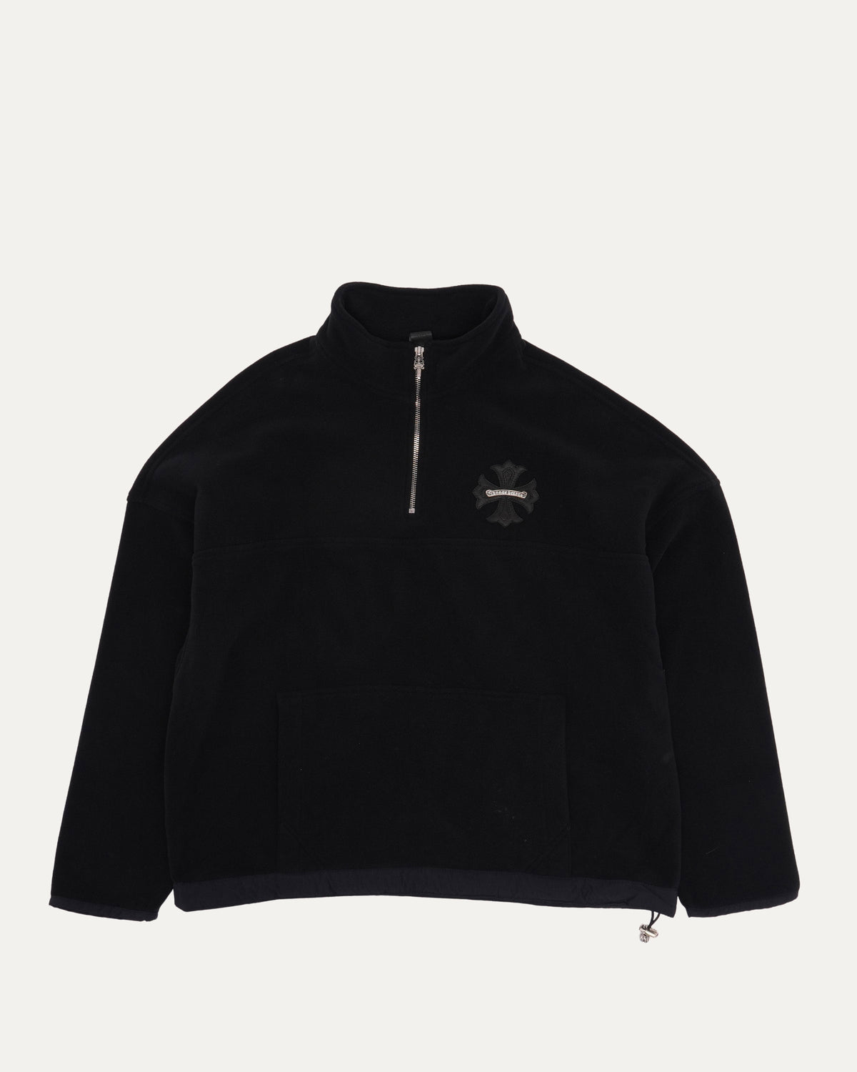 Plus Cross Patch Fleece Quarter Zip
