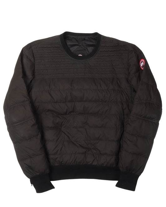 Albany Quilted Down Sweatshirt