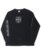 West Coast Choppers Chrome Logo Long Sleeve T-Shirt
