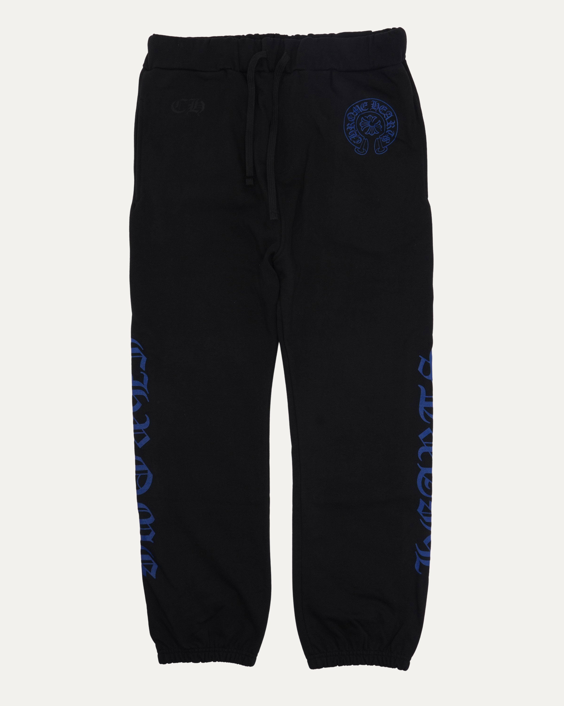 人気純正品 Chrome Hearts Logo Sweat Pants Black 【公式通販】