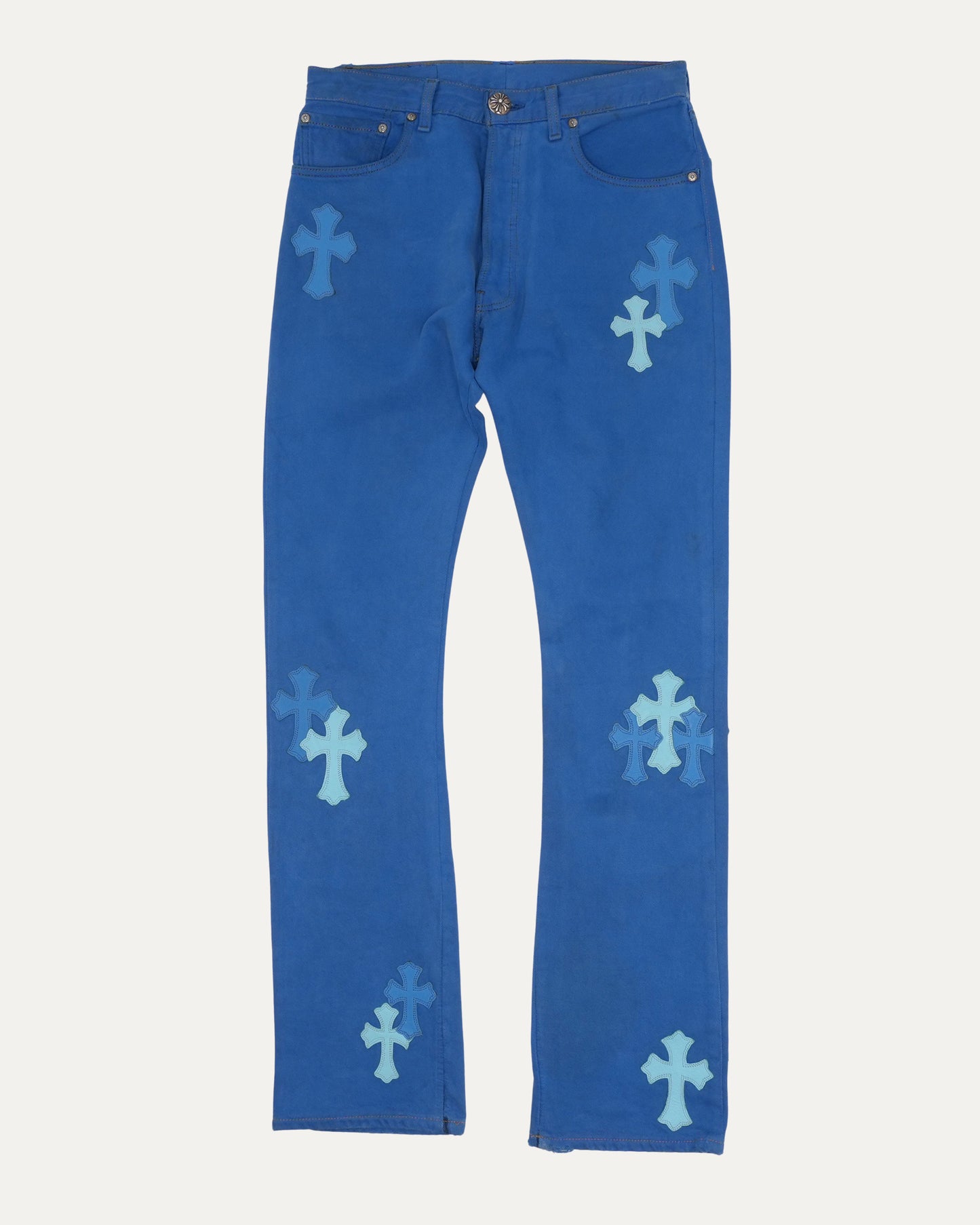 London Exclusive Levi's 501 Cross Patch Jeans