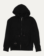 Horseshoe Patch Zip Up Hoodie