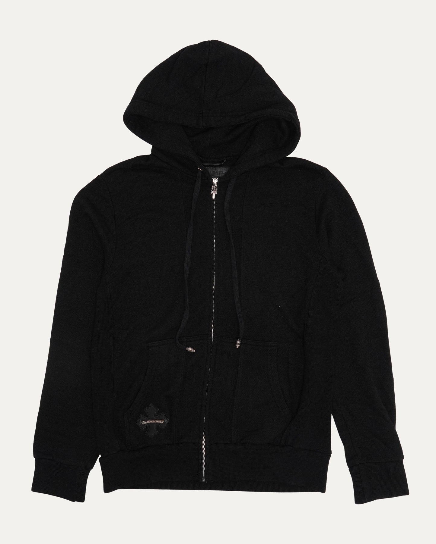 Horseshoe Patch Zip Up Hoodie