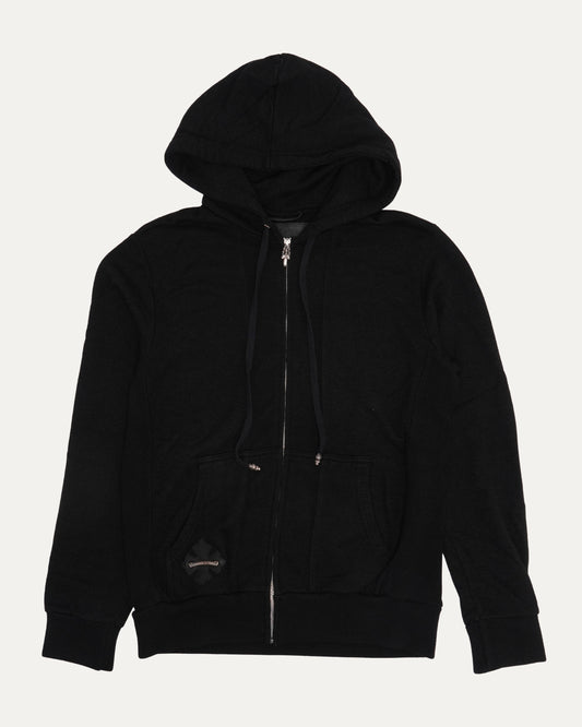 Horseshoe Patch Zip Up Hoodie