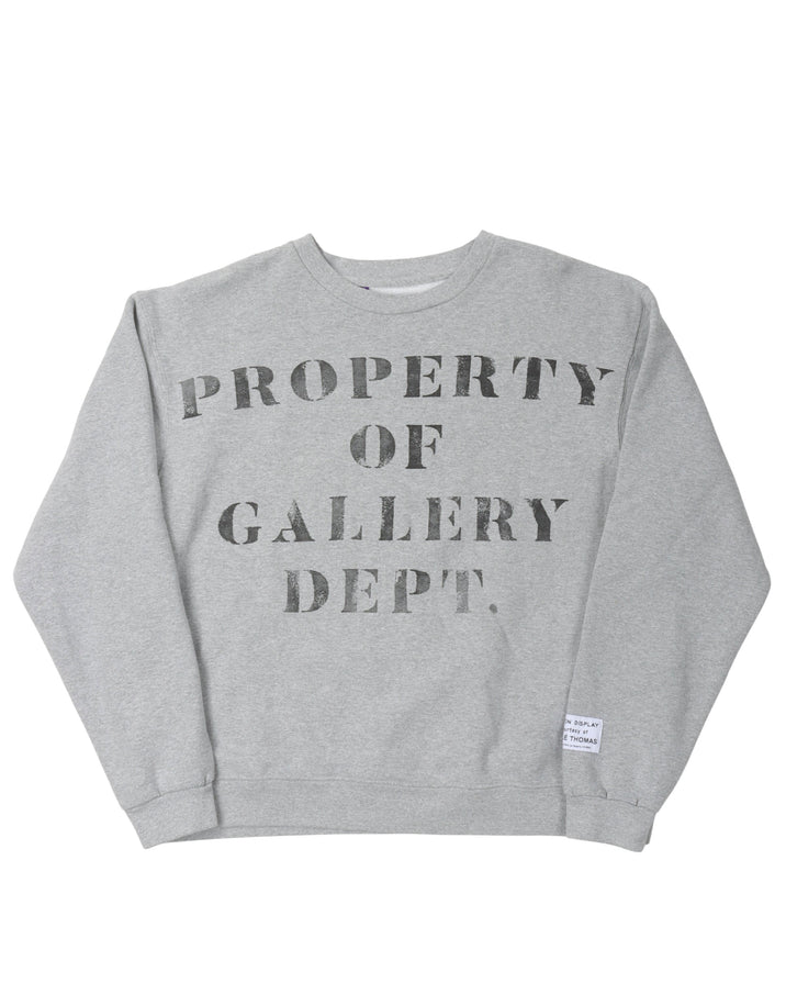 Property of Gallery Dept. Sweatshirt