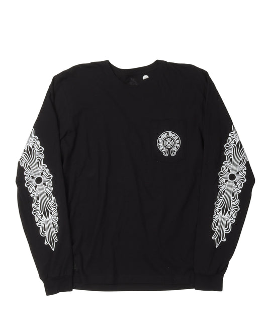 Los Angeles Horseshoe Logo Long Sleeve T-Shirt