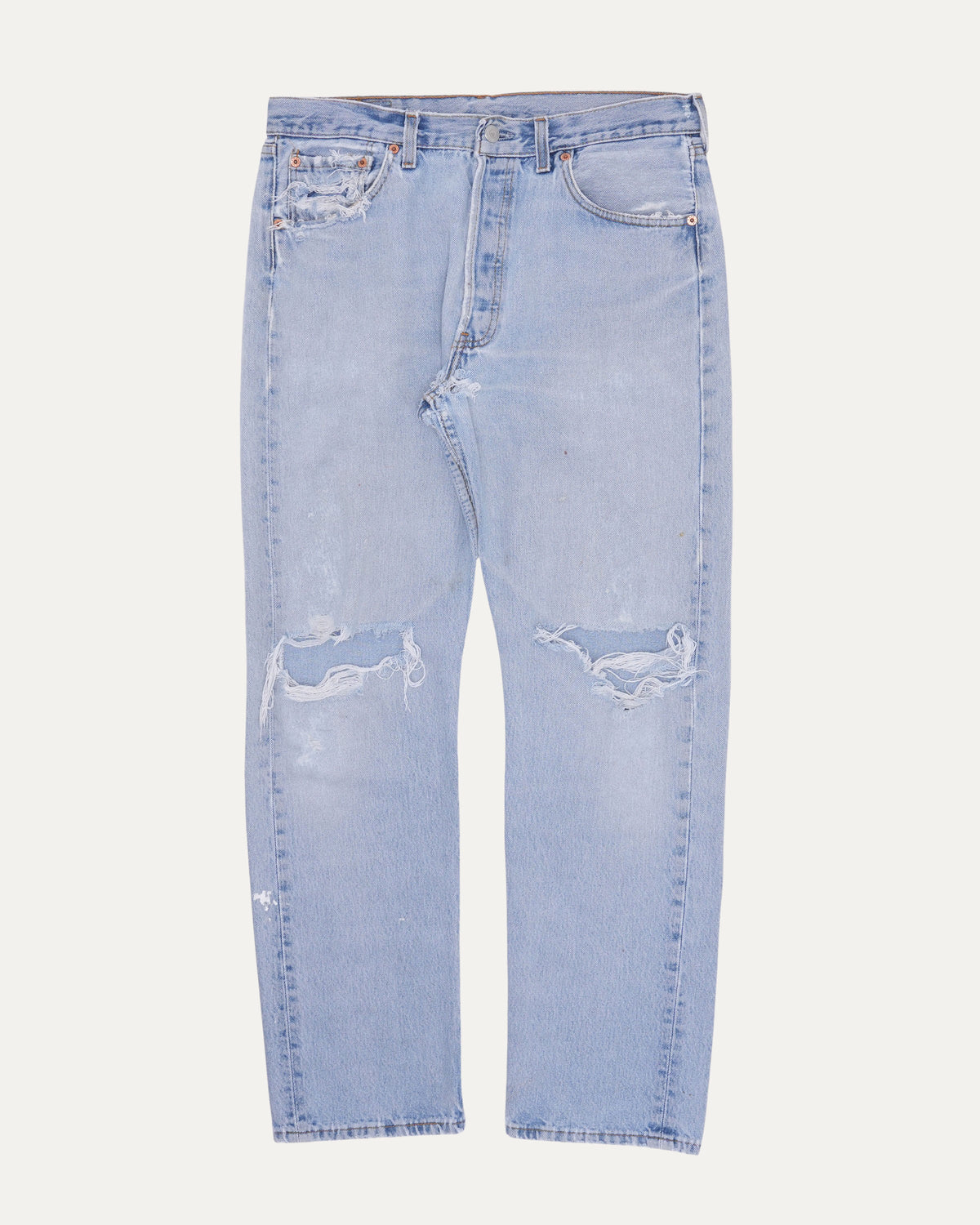 Distressed Levi's 501 Jeans