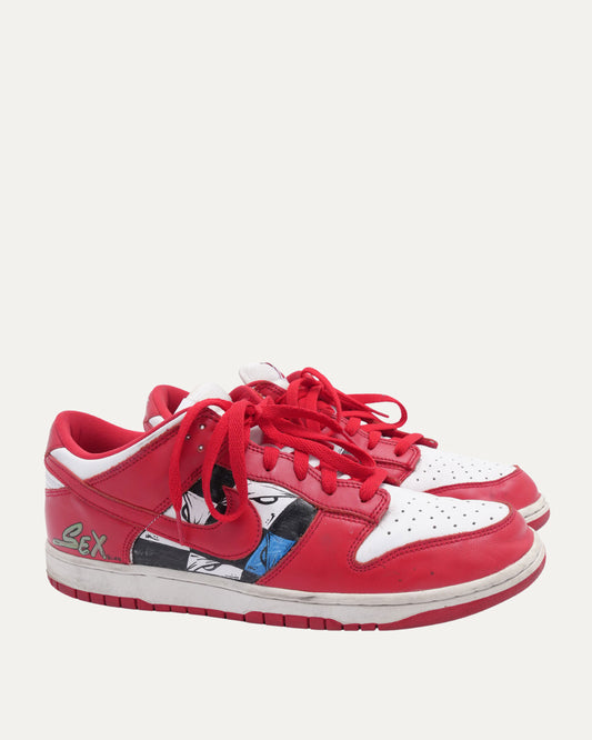 Painted Nike Dunk Low Sneakers