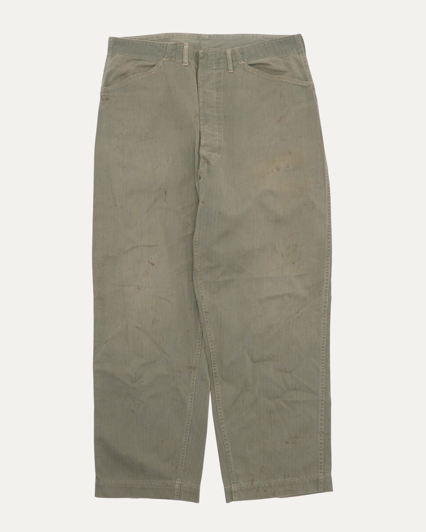 Herringbone Military Pants