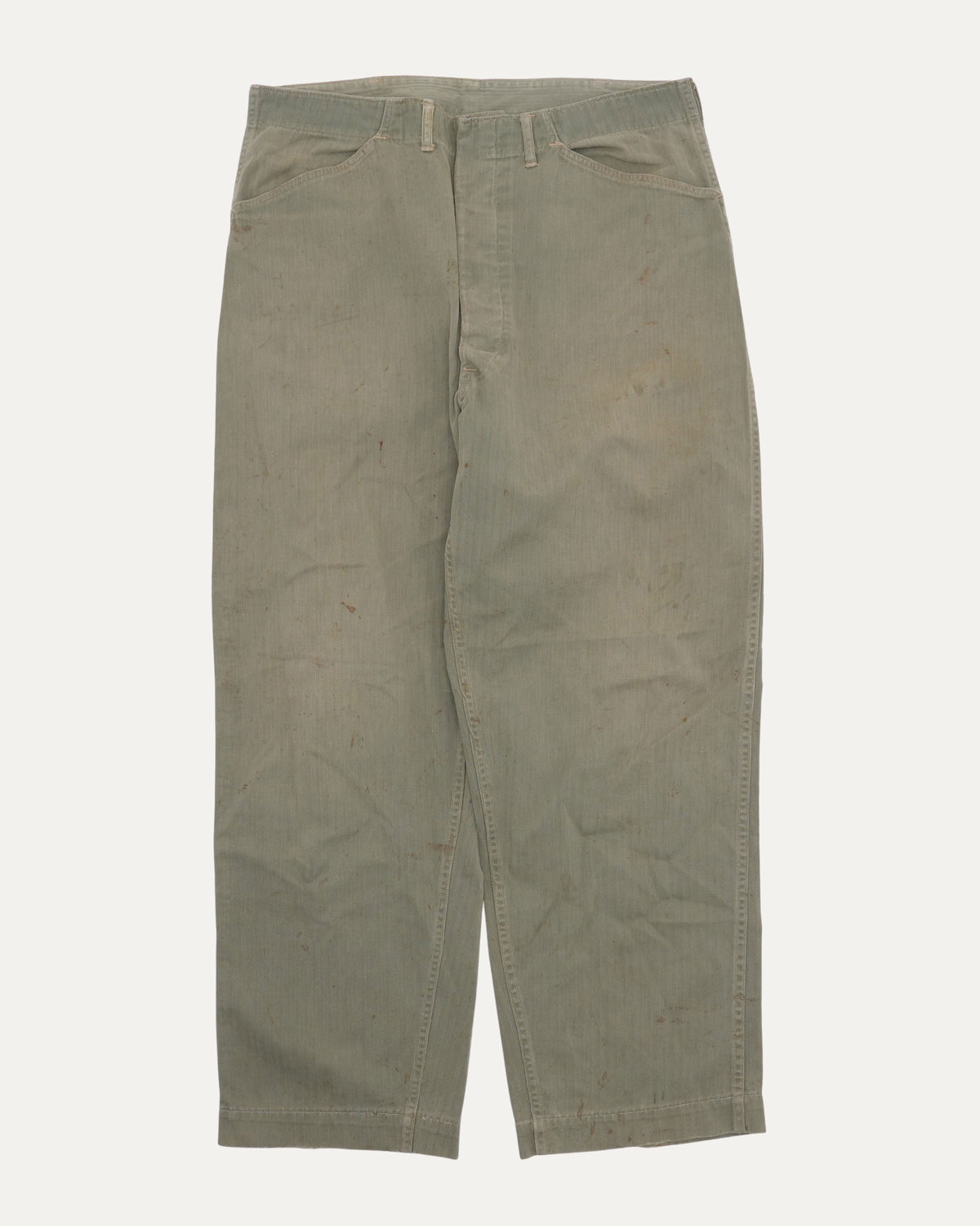 Herringbone Military Pants