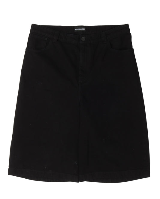 Baggy Denim Shorts