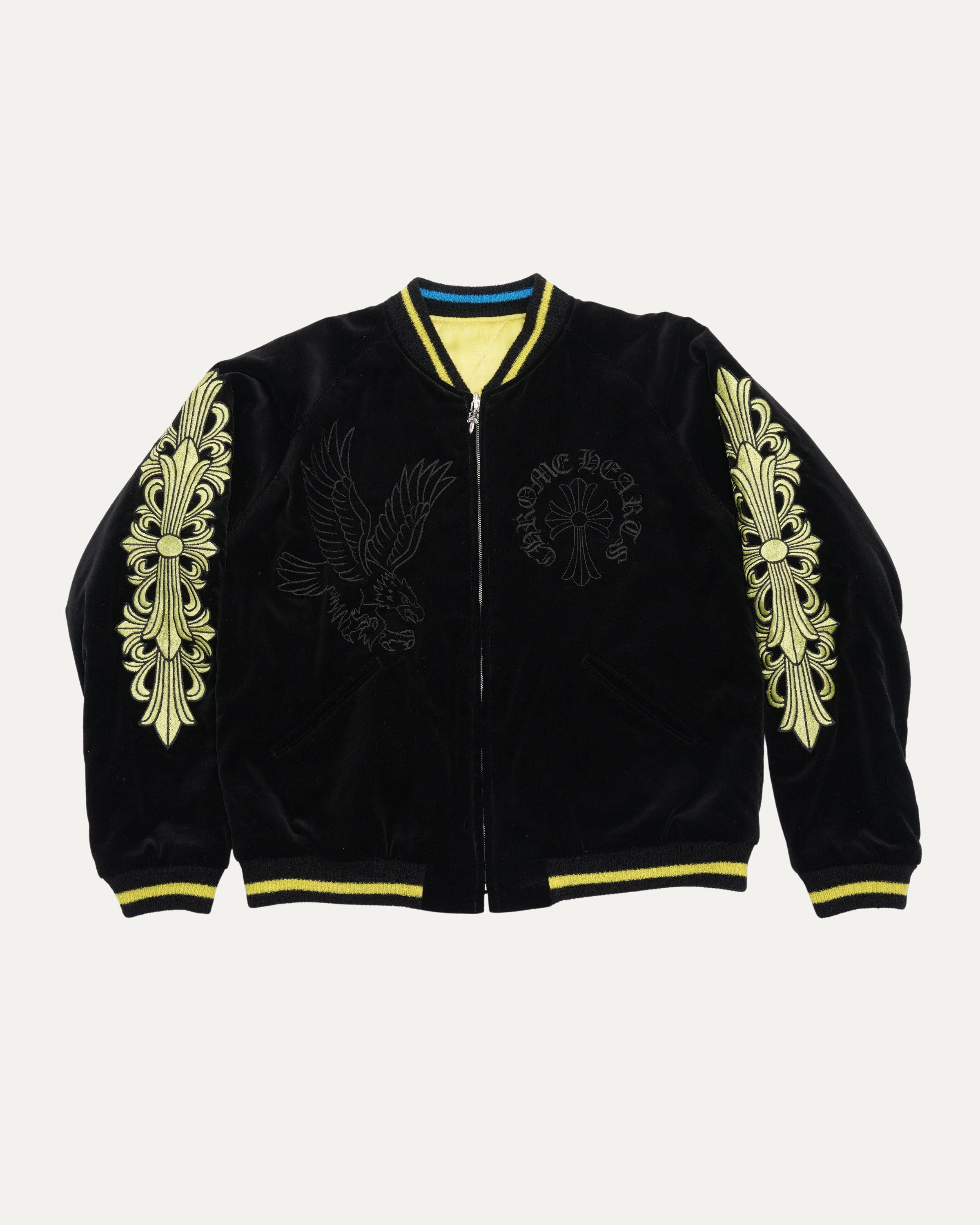 Chrome Hearts Matty Boy Flaming Youth Reversible Souvenir Jacket