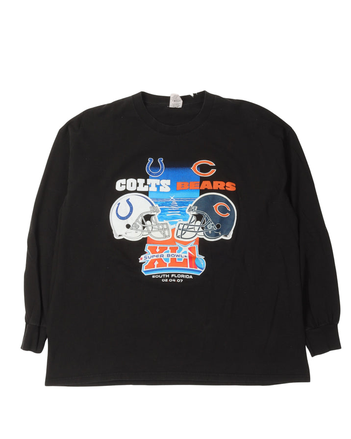 Super Bowl XLI Colts Vs. Bears Long Sleeve T-Shirt