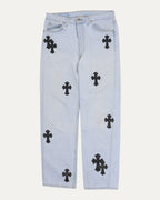 Levi's 501 Cross Patch Jeans