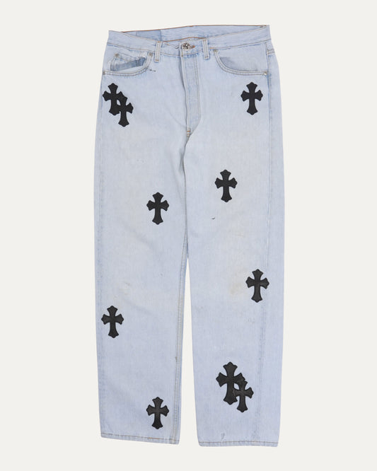 Levi's 501 Cross Patch Jeans