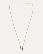 Double Baby Fat Pendant w/ Ball Chain