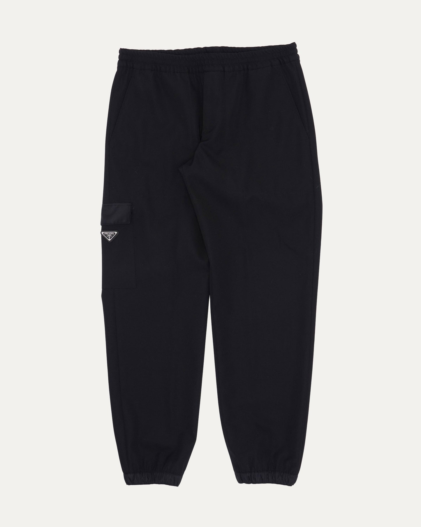 Pleated Cargo Pocket Trousers