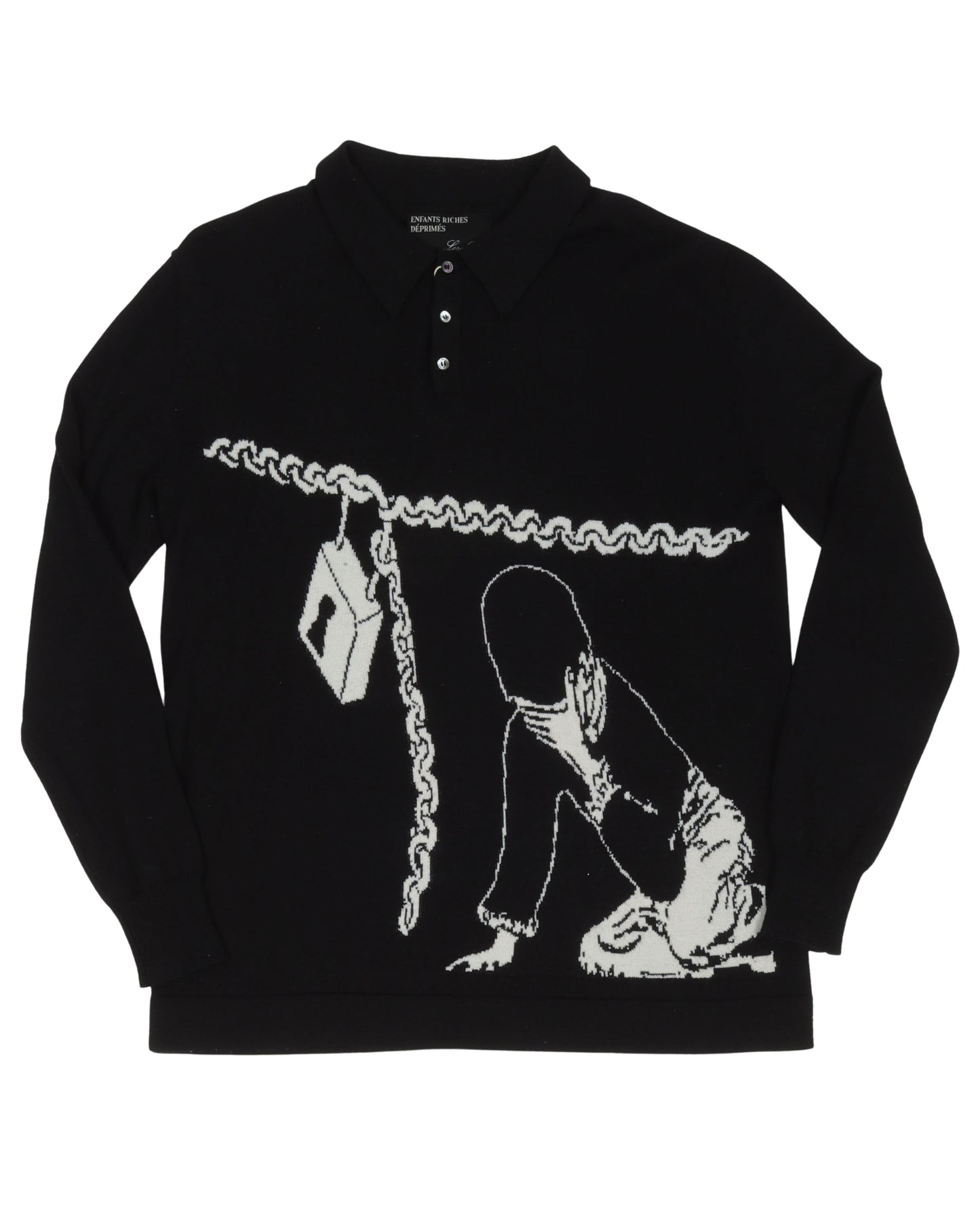 Knit Polo Long Sleeve