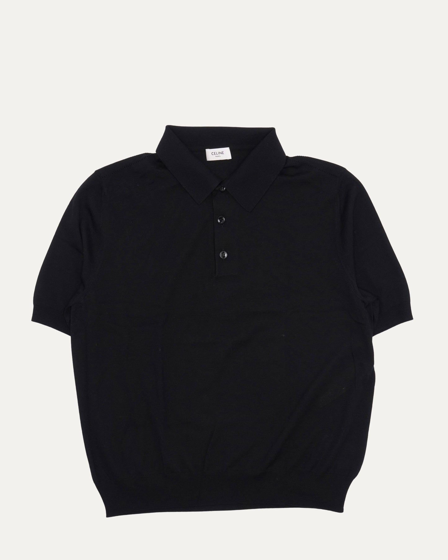 Wool Polo Shirt