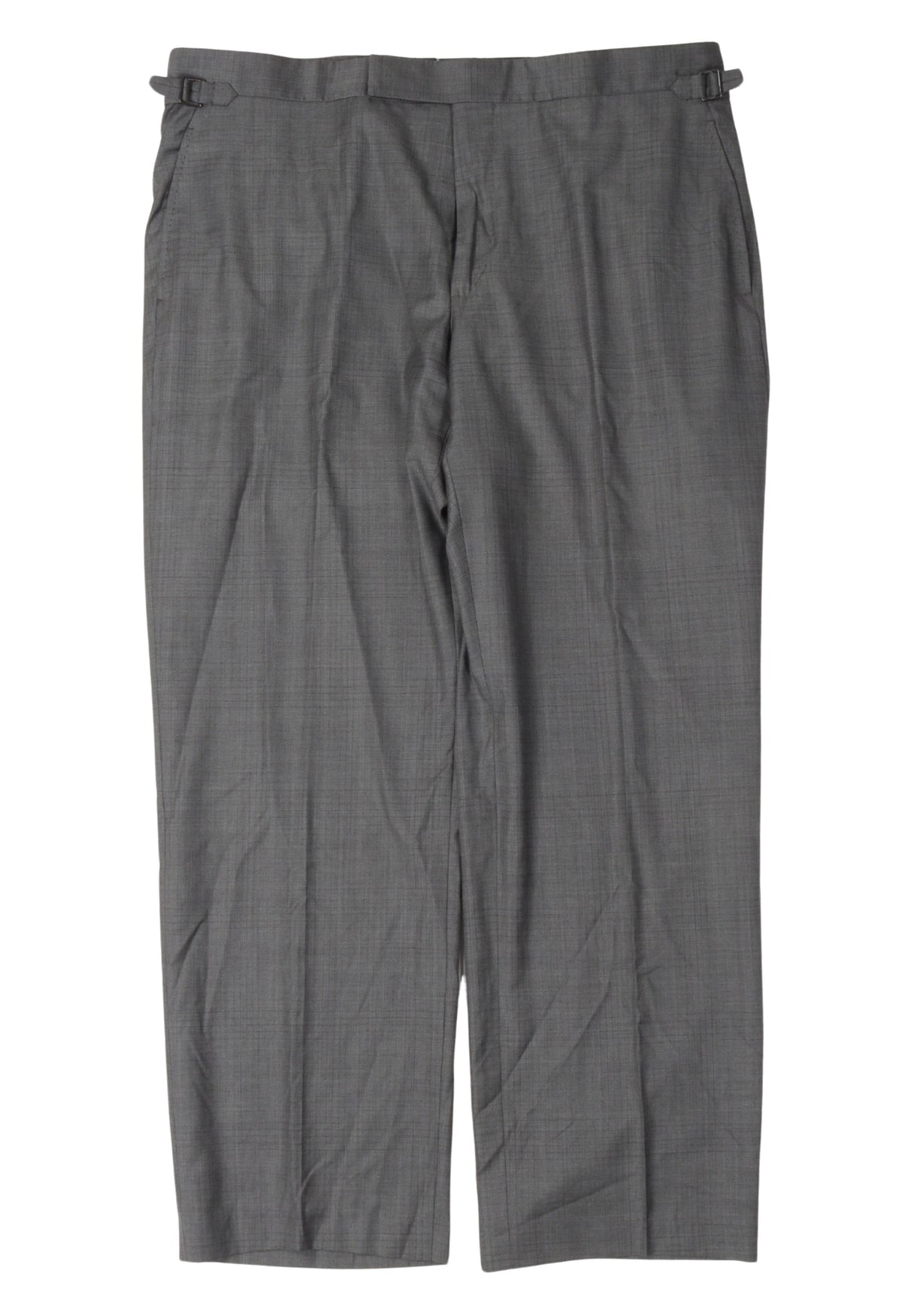 Pattern Wool Trousers