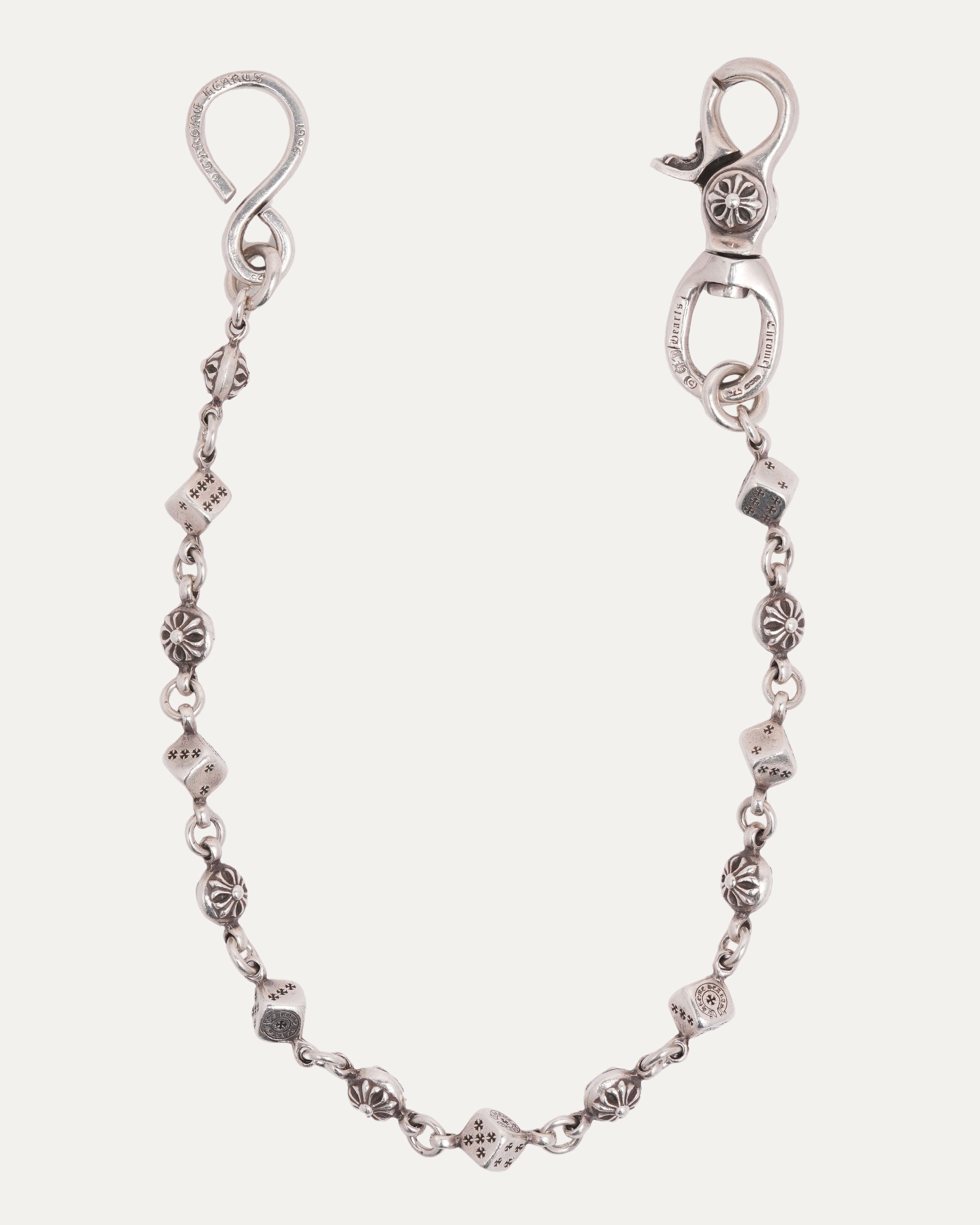 Chrome Hearts Dice Plus Ball Wallet Chain – Justin Reed