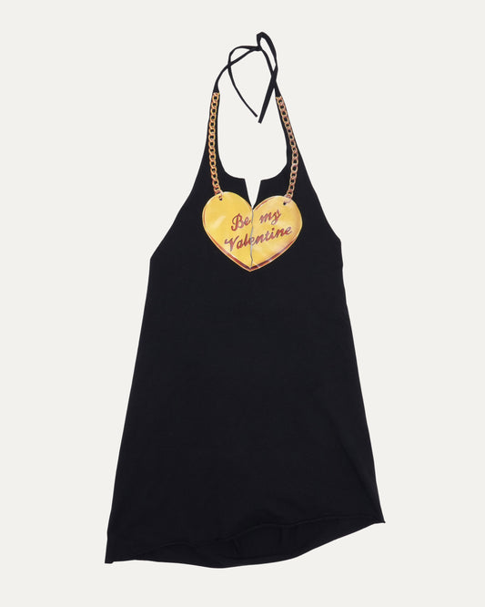 Phoebe Philo era SS 2002 "Be My Valentine" Halter Dress