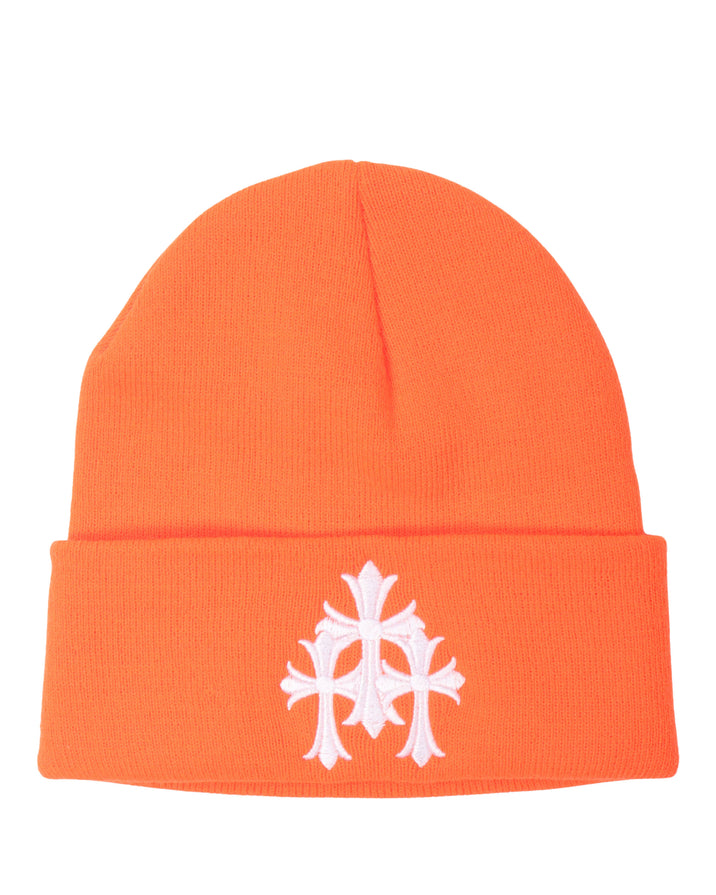 Cemetery Cross Embroidered Beanie