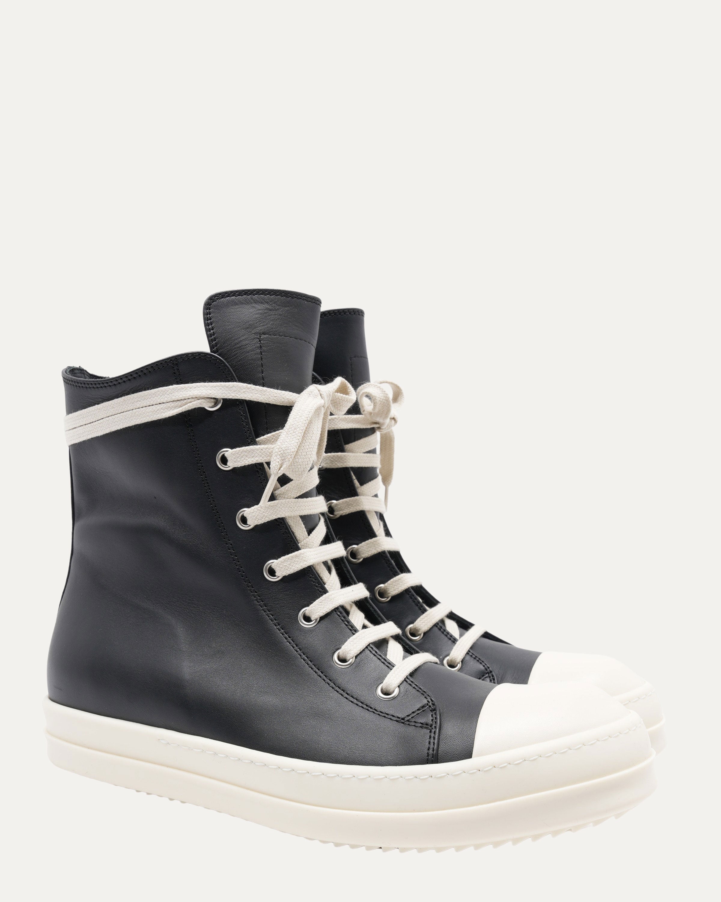 Leather Ramone High Top Sneakers