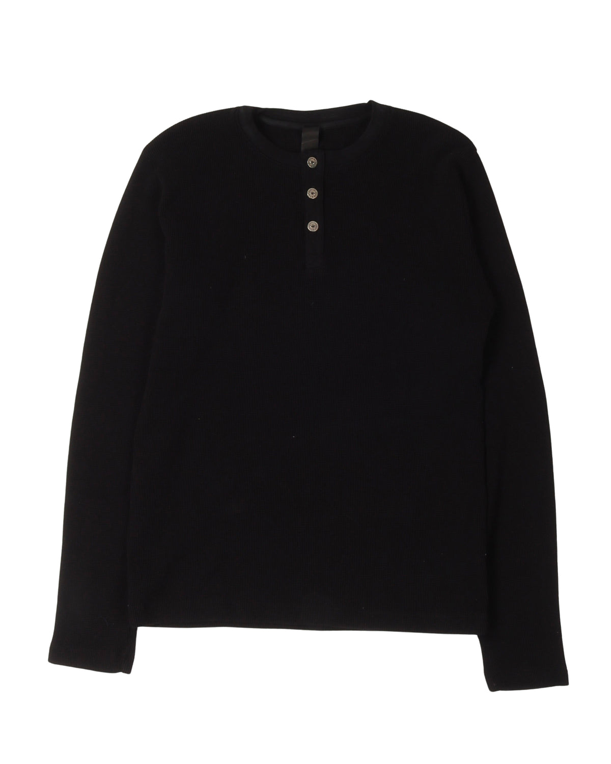 Chrome Hearts Embroidered Henley Thermal Shirt – Justin Reed