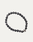 6mm Plus Cross Bead Bracelet