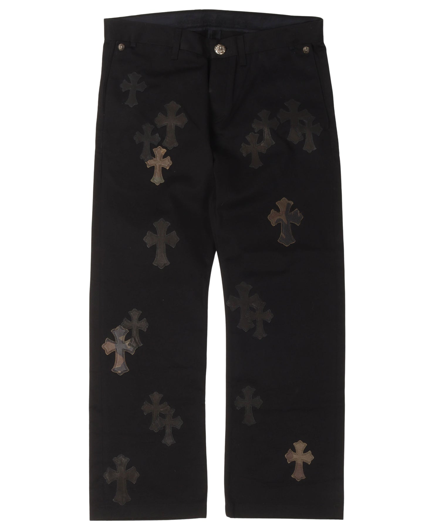 Cross Patch Chino Pants
