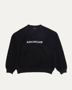 Mirror Logo Inside Out Sweatshirt