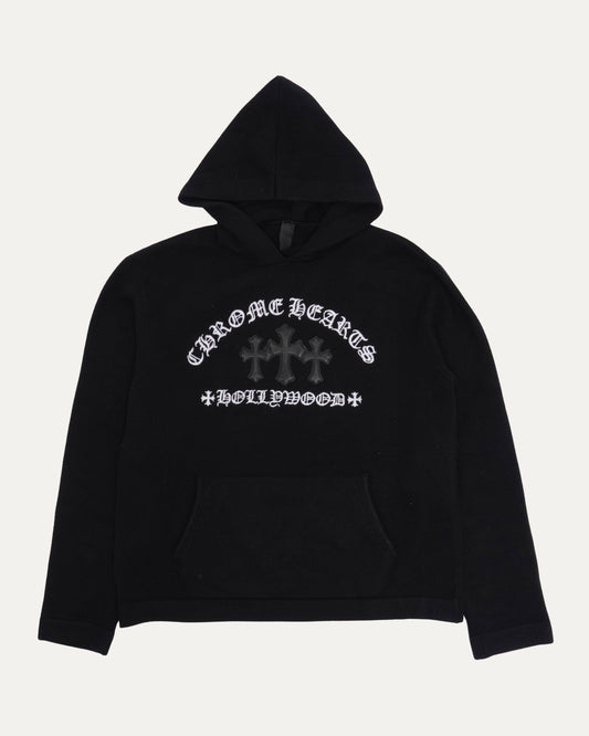 Cashmere Cemetery Cross Patch Hoodie