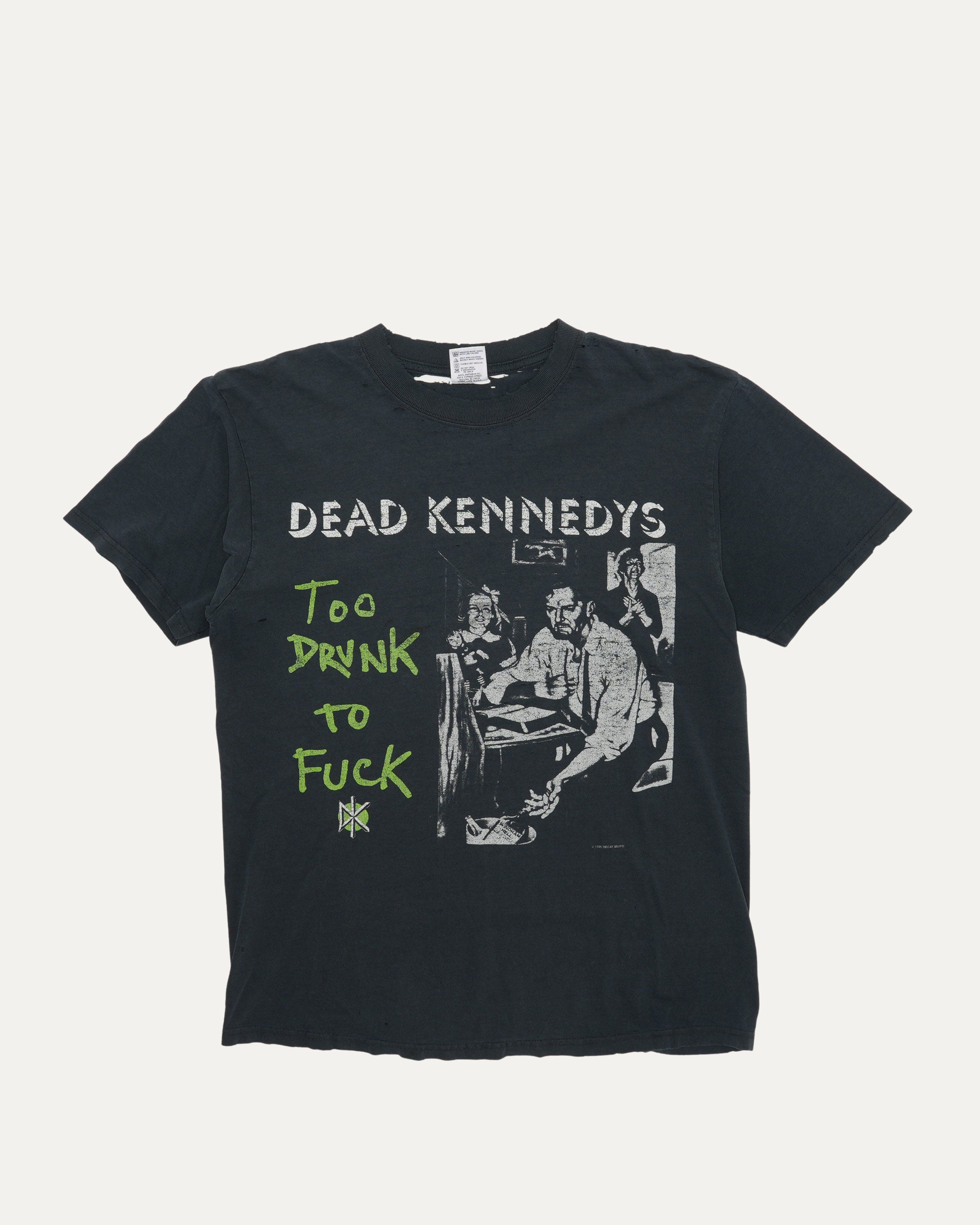 Dead Kennedys Too Drunk to Fuck 1995 T-Shirt