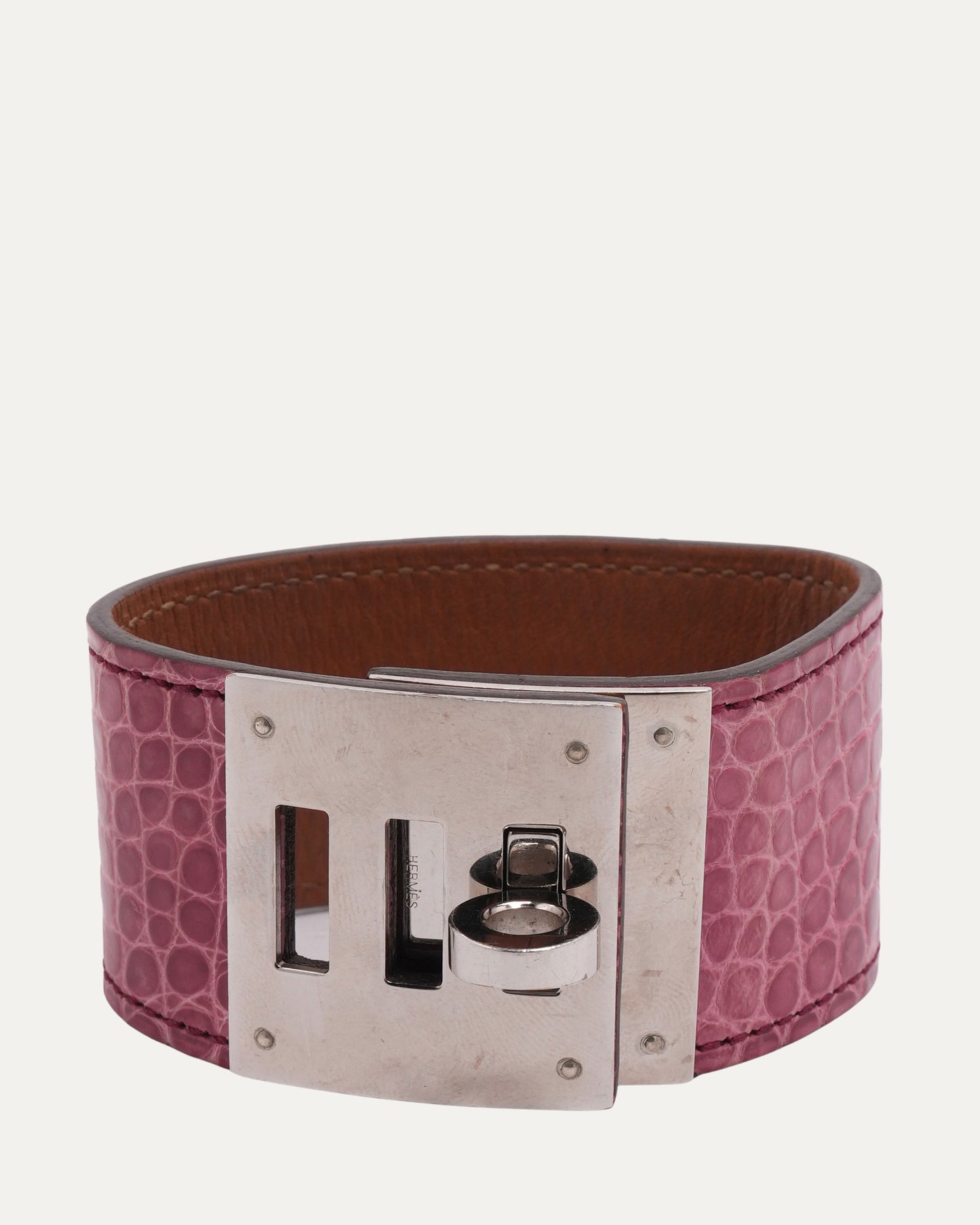 Alligator Kelly Dog Cuff Bracelet