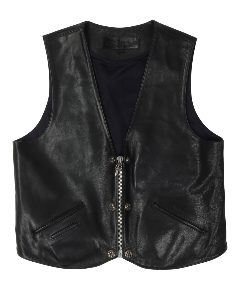 Leather Vest